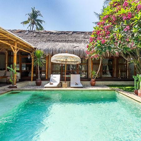Villa Burung Gili Air Authentic 3-Bedroom Bamboo Villa With Private Pool Exterior photo
