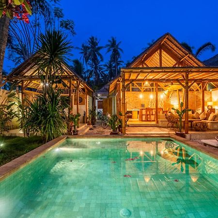 Villa Burung Gili Air Authentic 3-Bedroom Bamboo Villa With Private Pool Exterior photo