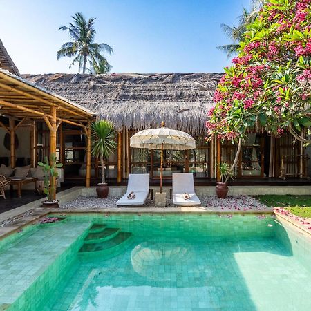Villa Burung Gili Air Authentic 3-Bedroom Bamboo Villa With Private Pool Exterior photo