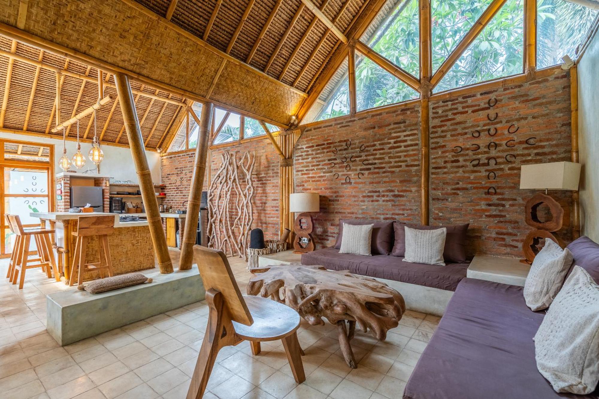 Villa Burung Gili Air Authentic 3-Bedroom Bamboo Villa With Private Pool Exterior photo